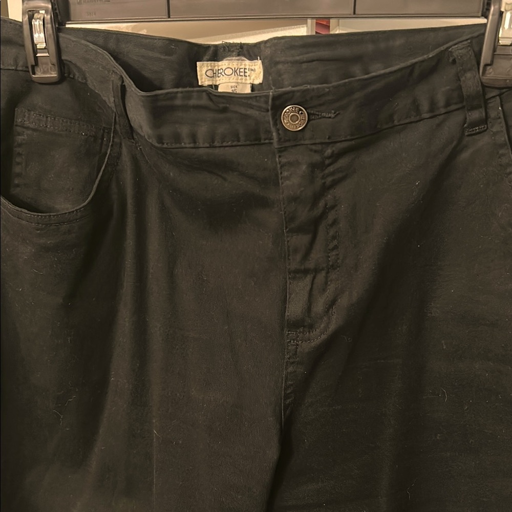 Cherokee Classic Black Trousers